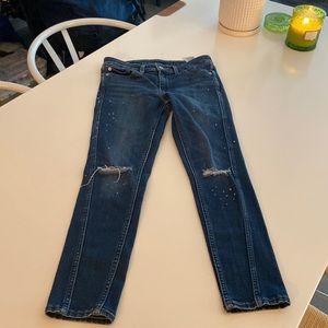 Levi’s jeans ….distressed
